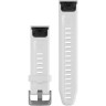 Ремешок GARMIN QUICKFIT 20MM BAND CARRARA WHITE SILICONE 10068